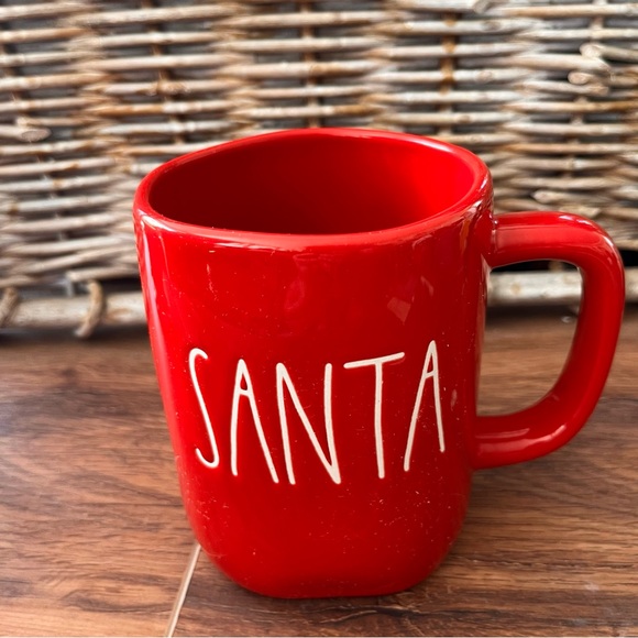 Rae Dunn Other - Rae Dunn red Santa coffee mug